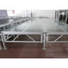 Folding Portable Aluminum Glass Stage