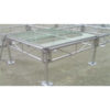 Folding Portable Aluminum Glass Stage