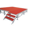 Folding Aluminum Portable Stage