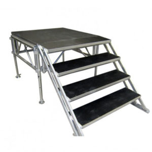 Adjustable Folding Mobile Stage