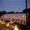 Clear Top Free Span tent