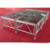 Folding Portable Aluminum Glass Stage