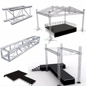 Folding Aluminum Portable Stage