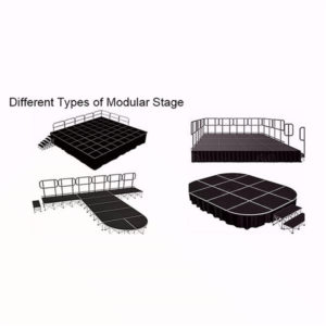 Adjustable Folding Mobile Stage