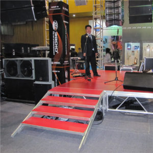 Adjustable Folding Mobile Stage