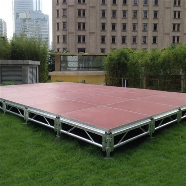 Indian-Festival-Catwalk-Intellistage-Portable-Stage-with (2) Adjustable Folding Mobile Stage