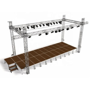 Adjustable Folding Mobile Stage