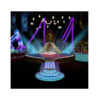 Folding Portable Aluminum Glass Stage