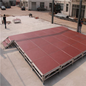 Adjustable Folding Mobile Stage