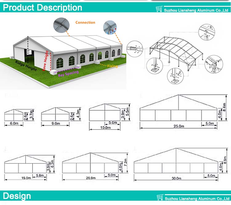 Industrial Warehouse Storage Tent 
