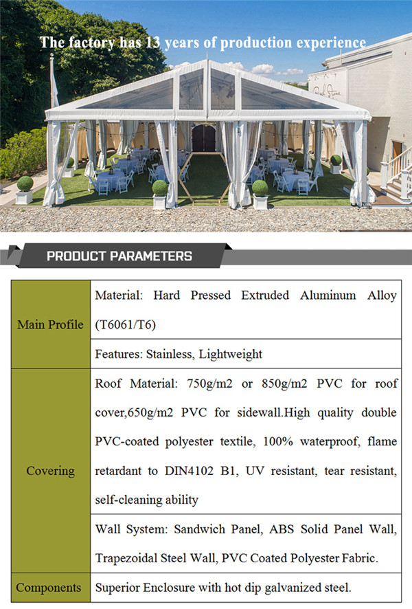 Waterproof Marquee Event Banquet Tent