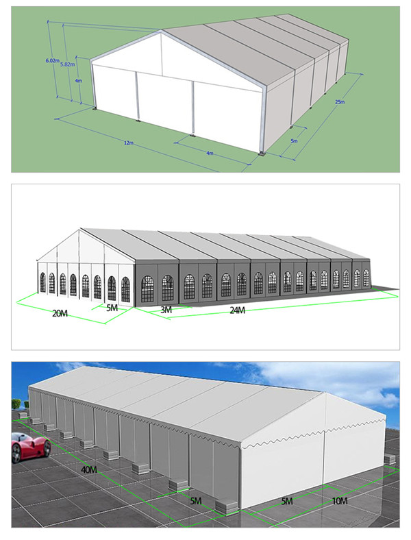aluminum alloy industrial warehouse tent
