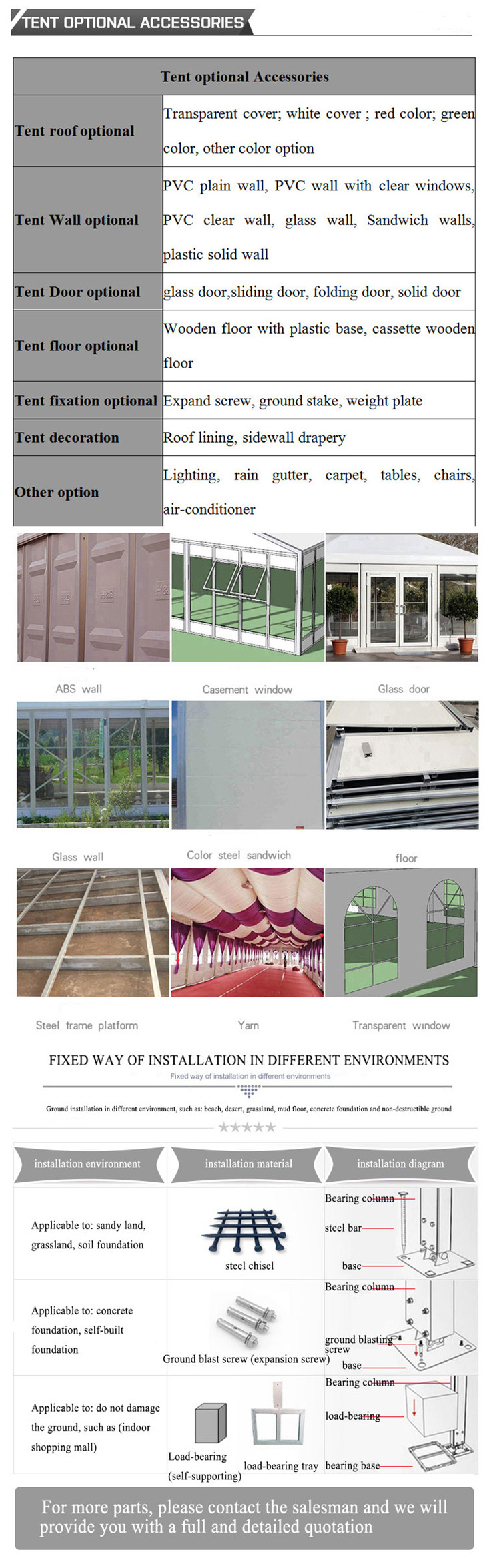 warehouse tent