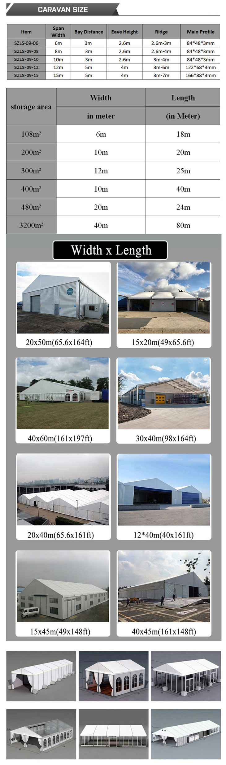 warehouse tent