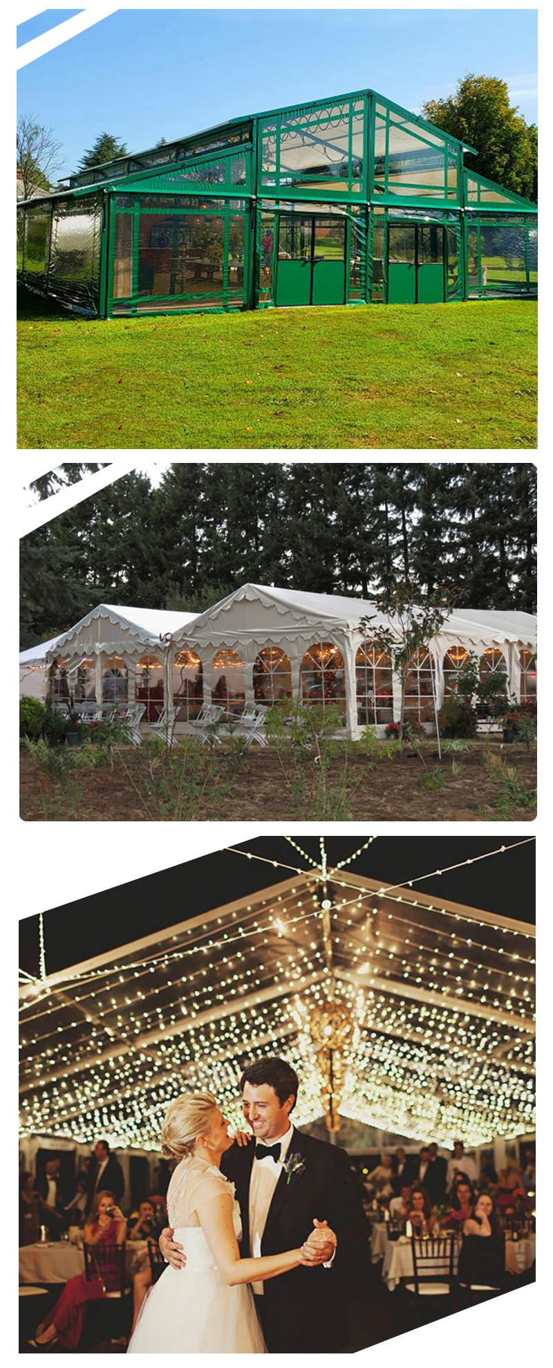 wedding and party tents