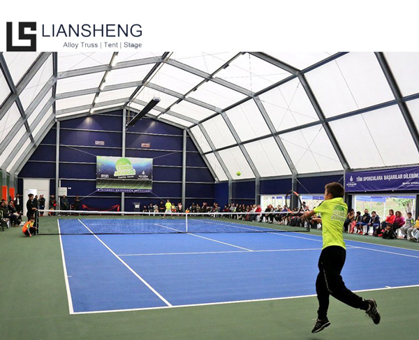 Sports event marquee tent