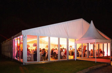 aluminum marquee party wedding event