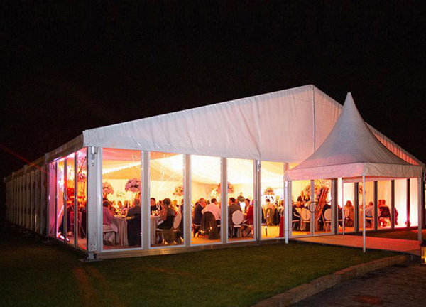 aluminum marquee party wedding event