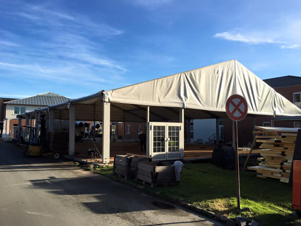 industrial warehouse tent