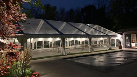 clear span tent