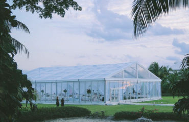 transparent tent