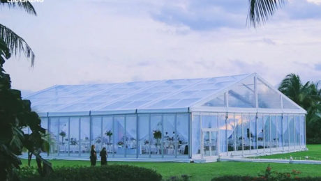 clear span tent